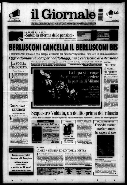 Il giornale : quotidiano del mattino